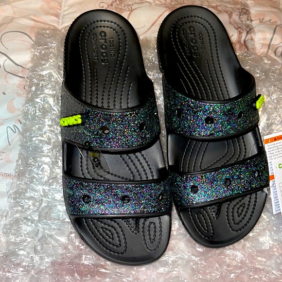 CROCS Shoes - Crocs Glitter Sandals